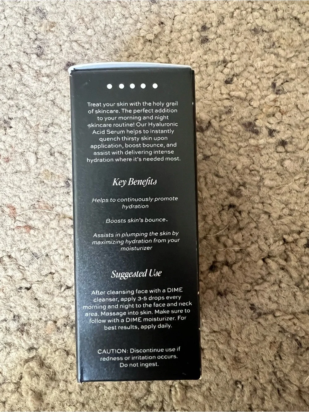 Dime Hyaluronic Acid Serum new!